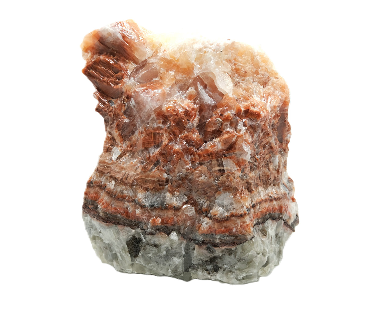 Large Tricolor Calcite 3285 grams