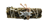 Triple Moon Black Sage - Mugwort – 4 Inch Smudge Stick for Deep Cleansing