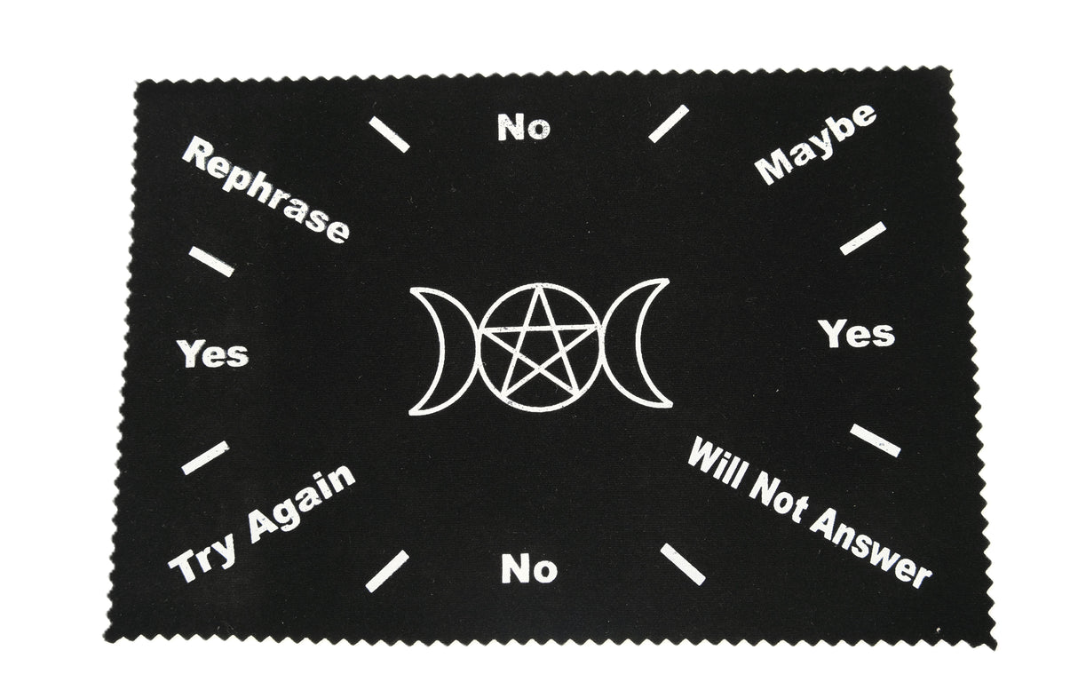Triple Moon Velvet Pendulum Mat