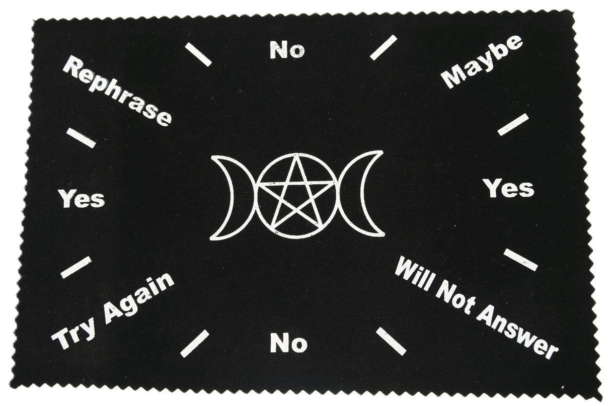 Triple Moon Velvet Pendulum Mat