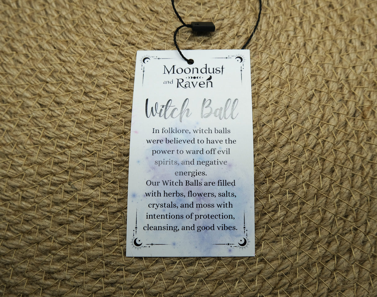 Moon Tarot Witch Ball - Witchy Decor