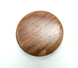 Wooden Herb Grinder 2 Inch - Plain Or Goddess Of Earth