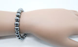 Natural Hematite 8mm Bracelet | Calming and Grounding | Reiki Charged