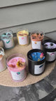 Crystal Intention Candle | Spiritual Crystal Candle for Relaxation, Self Love, Protection & Manifestation